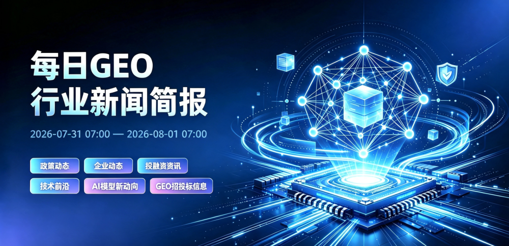 GEO行业新闻简报-20260801