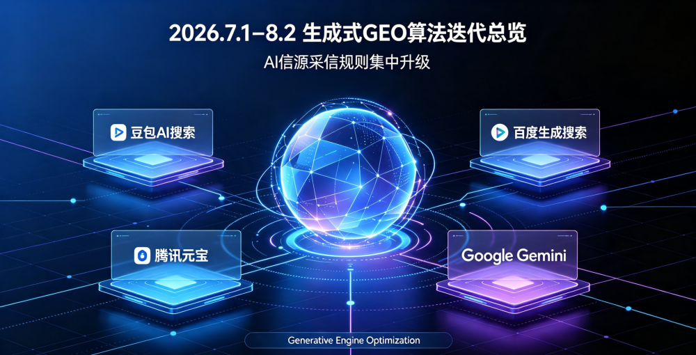 深度解析 2026年GEO 算法调整：告别铺量，AI 信源优化成主流，AI信源GEO优化进入精准授信时代